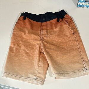 Stylish Tan and Black Swim trunks